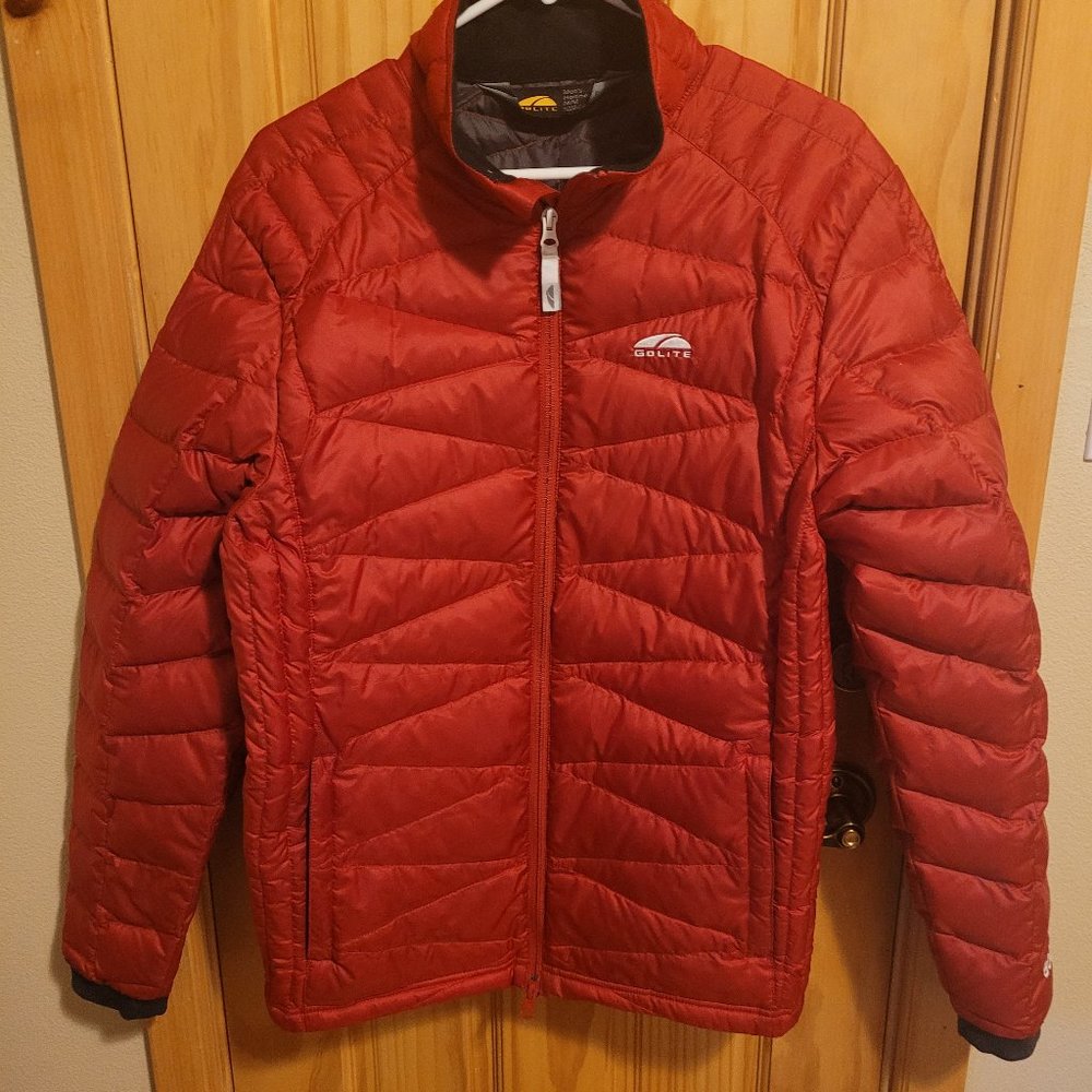 Mens Golite size medium 800 fill down jacket